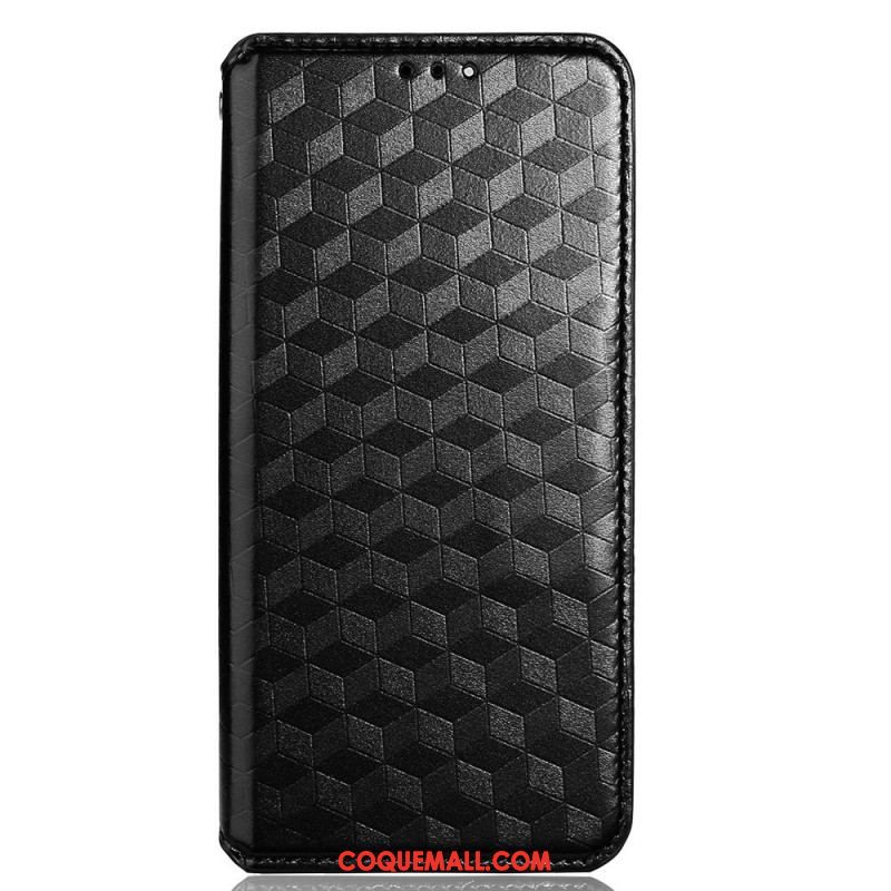 Flip Cover OnePlus 10 Pro 5G Effet Cuir Diamant