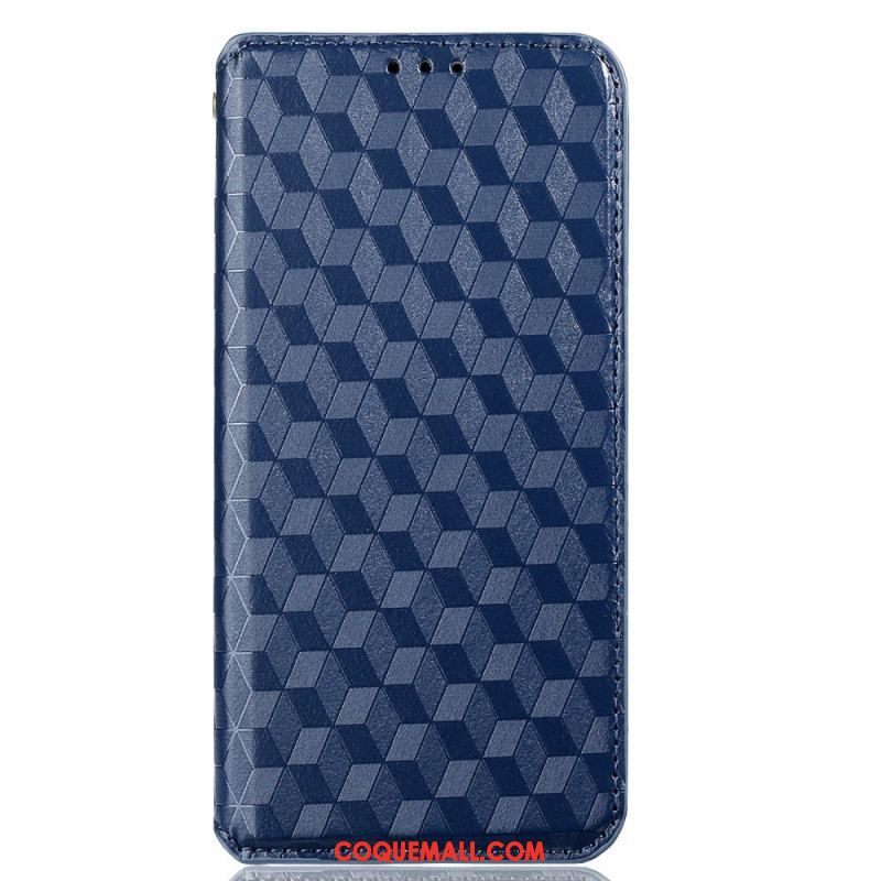 Flip Cover OnePlus 10 Pro 5G Effet Cuir Diamant