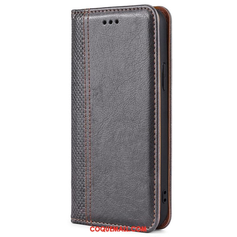 Flip Cover OnePlus 10 Pro 5G Simili Cuir Vintage