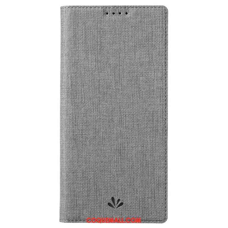 Flip Cover OnePlus 10 Pro 5G Texture Tissu VILI