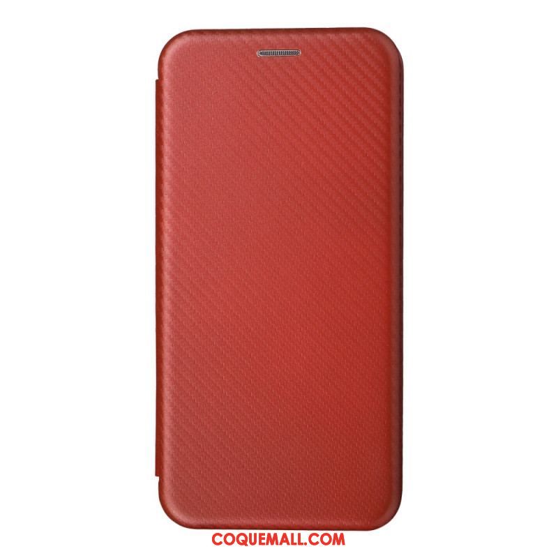 Flip Cover OnePlus 10T 5G Fibre Carbone