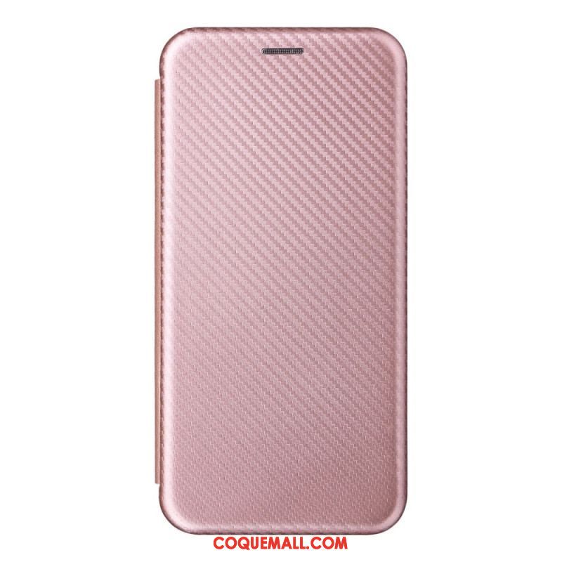 Flip Cover OnePlus 10T 5G Fibre Carbone