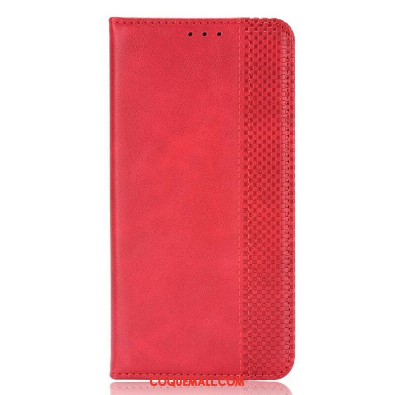 Flip Cover OnePlus Nord 2 5G Effet Cuir Vintage Stylisé