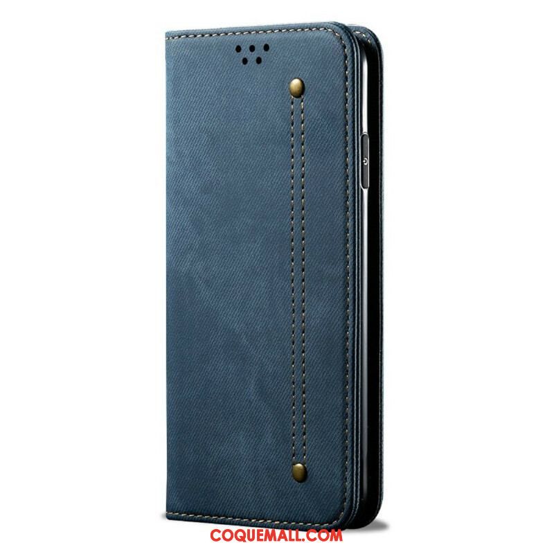 Flip Cover OnePlus Nord 2 5G Simili Cuir Texture Jeans