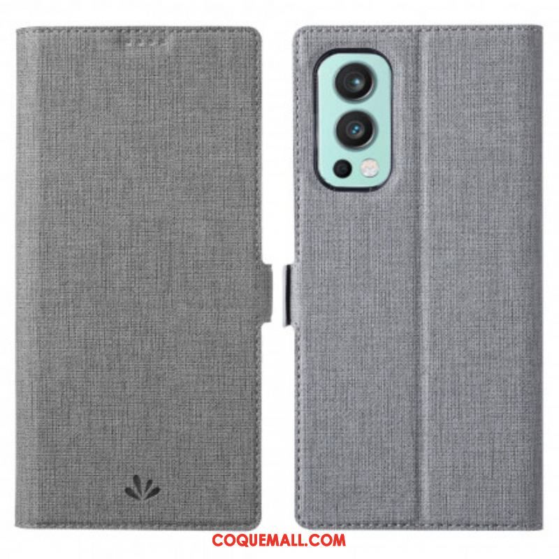 Flip Cover OnePlus Nord 2 5G Texturée VILI DMX