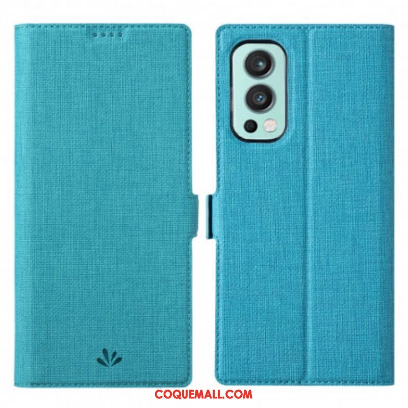 Flip Cover OnePlus Nord 2 5G Texturée VILI DMX