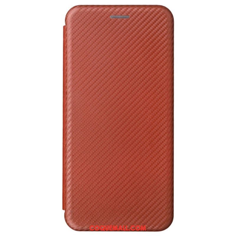 Flip Cover OnePlus Nord 2T 5G Fibre Carbone à Anneau