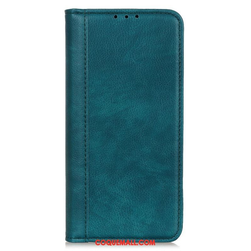 Flip Cover OnePlus Nord CE 2 Lite 5G Cuir Fendu Classique