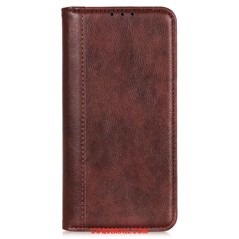 Flip Cover OnePlus Nord CE 2 Lite 5G Cuir Fendu Classique