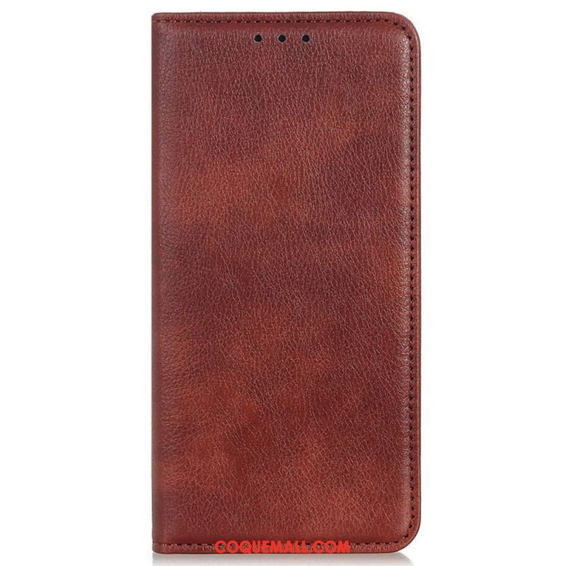 Flip Cover OnePlus Nord CE 2 Lite 5G Cuir Litchi Fendu