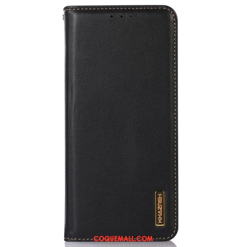 Flip Cover OnePlus Nord CE 2 Lite 5G Cuir Véritable