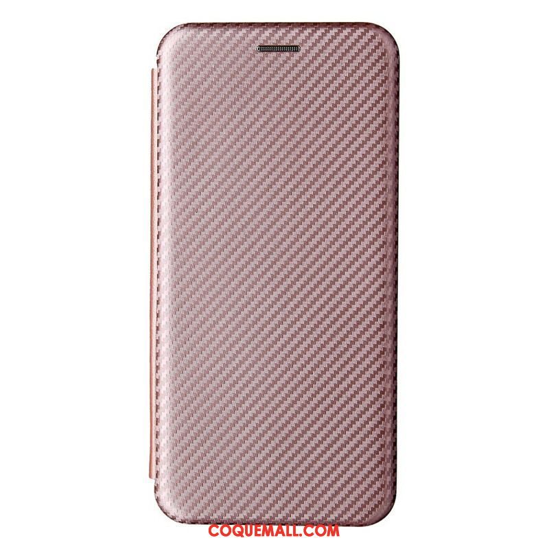 Flip Cover OnePlus Nord CE 5G Silicone Carbone Coloré