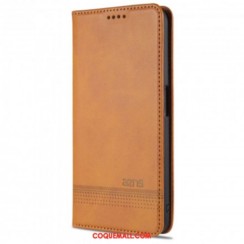 Flip Cover Oppo A16 / A16s Style Cuir AZNS