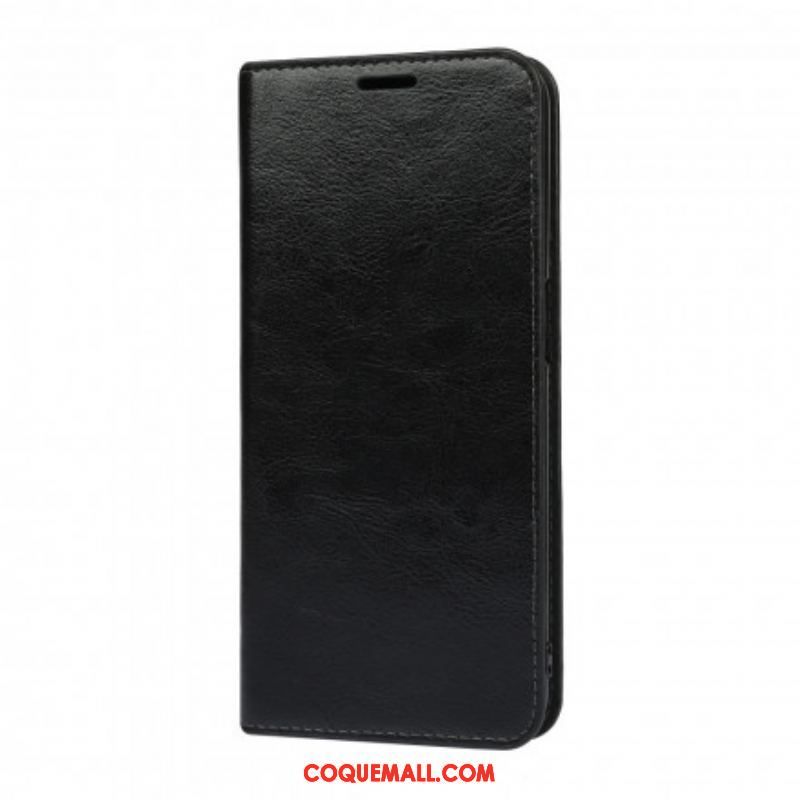 Flip Cover Oppo A54 5G / A74 5G Cuir Véritable