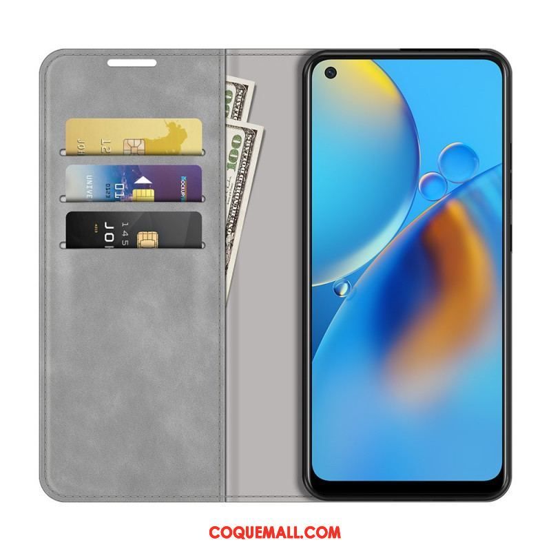 Flip Cover Oppo A74 4G Skin-Touch