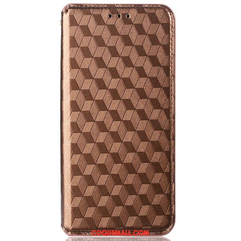 Flip Cover Oppo A94 5G en Simili Cuir