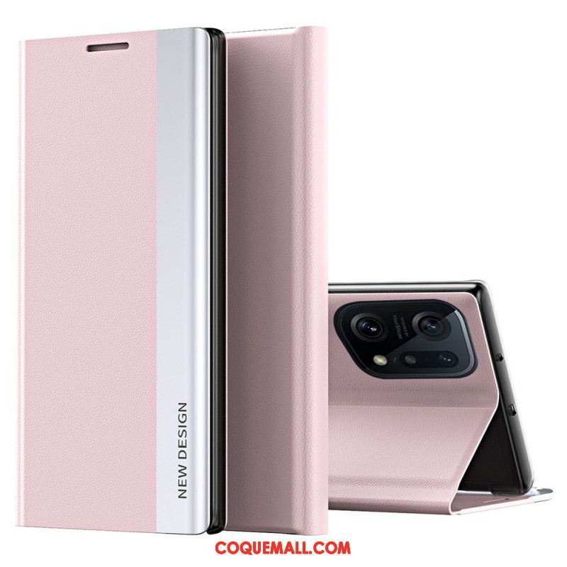 Flip Cover Oppo Find X5 Pro New Design