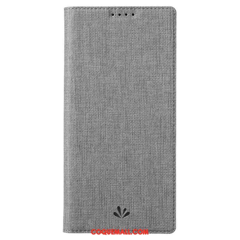 Flip Cover Oppo Find X5 Texture Tissu VILI