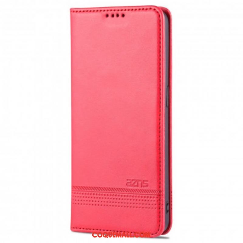 Flip Cover Oppo Reno 6 5G Style Cuir AZNS