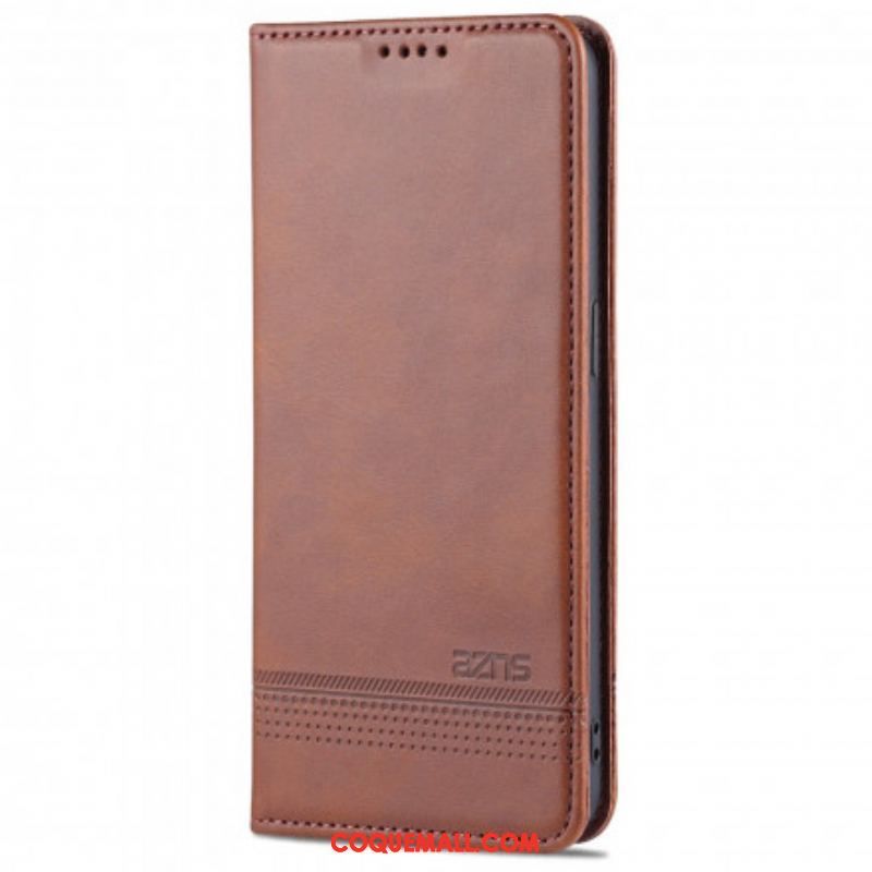 Flip Cover Oppo Reno 6 5G Style Cuir AZNS