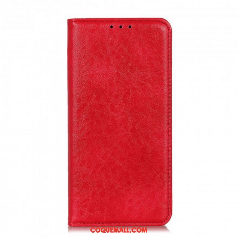 Flip Cover Oppo Reno 6 5G Texture Cuir