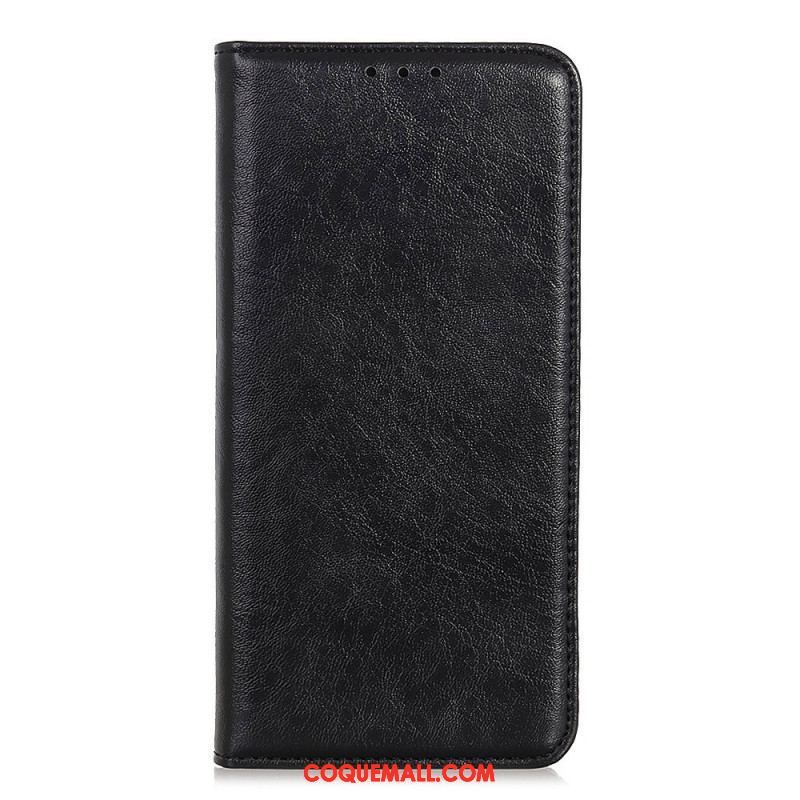 Flip Cover Oppo Reno 7 Simili Cuir Texturé