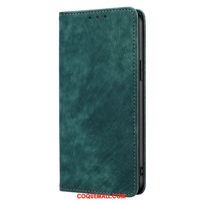 Flip Cover Oppo Reno 8 Simili Cuir Stylisé