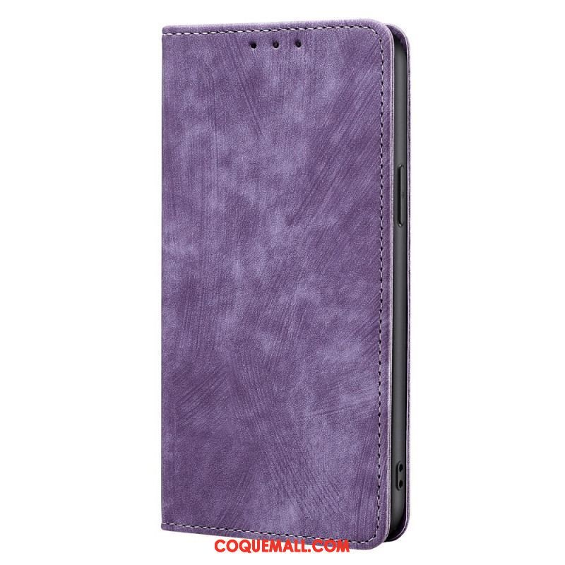 Flip Cover Oppo Reno 8 Simili Cuir Stylisé