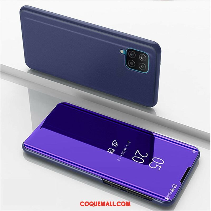 Flip Cover Samsung Galaxy A12 / M12 Miroir