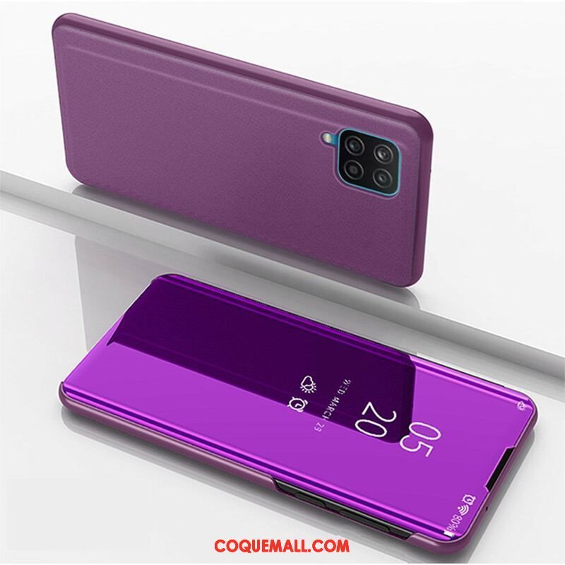 Flip Cover Samsung Galaxy A12 / M12 Miroir