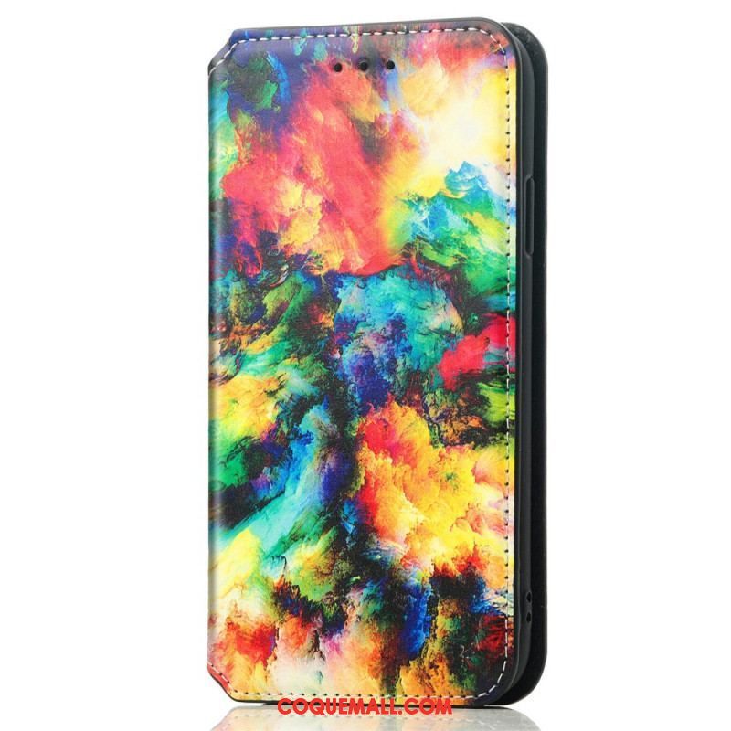 Flip Cover Samsung Galaxy A13 5G / A04s Design RFID Caseneo