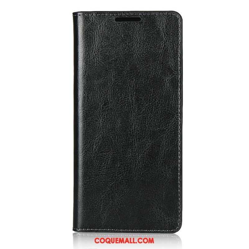 Flip Cover Samsung Galaxy A51 5G Cuir Véritable