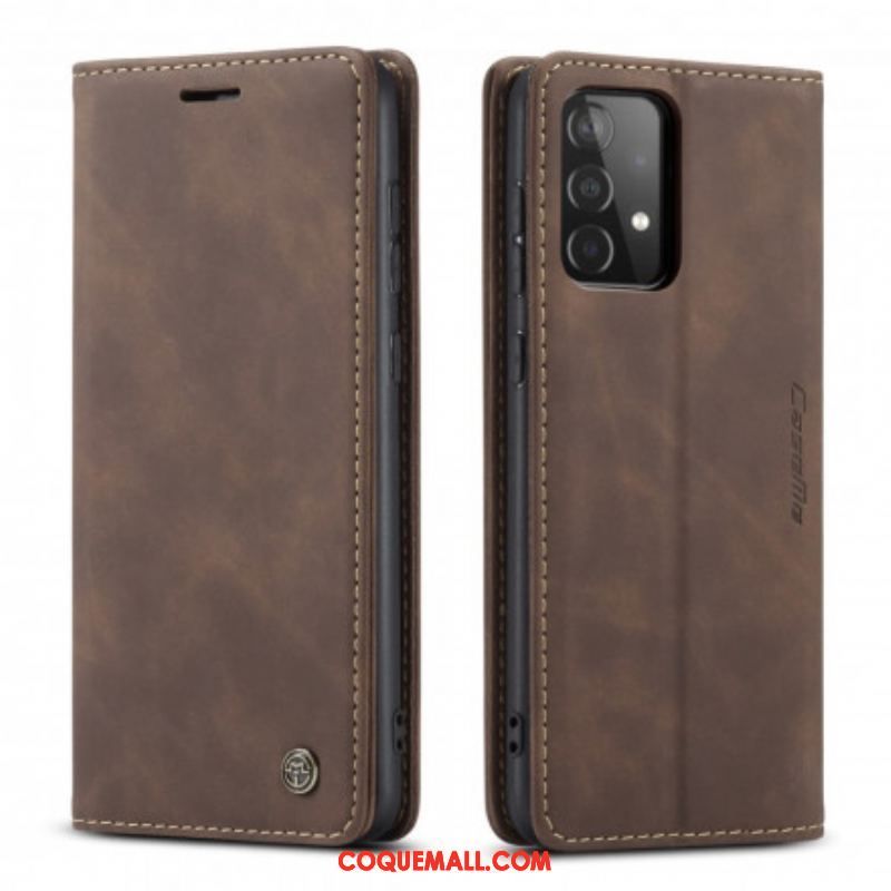 Flip Cover Samsung Galaxy A52 4G / A52 5G / A52s 5G CASEME Simili Cuir