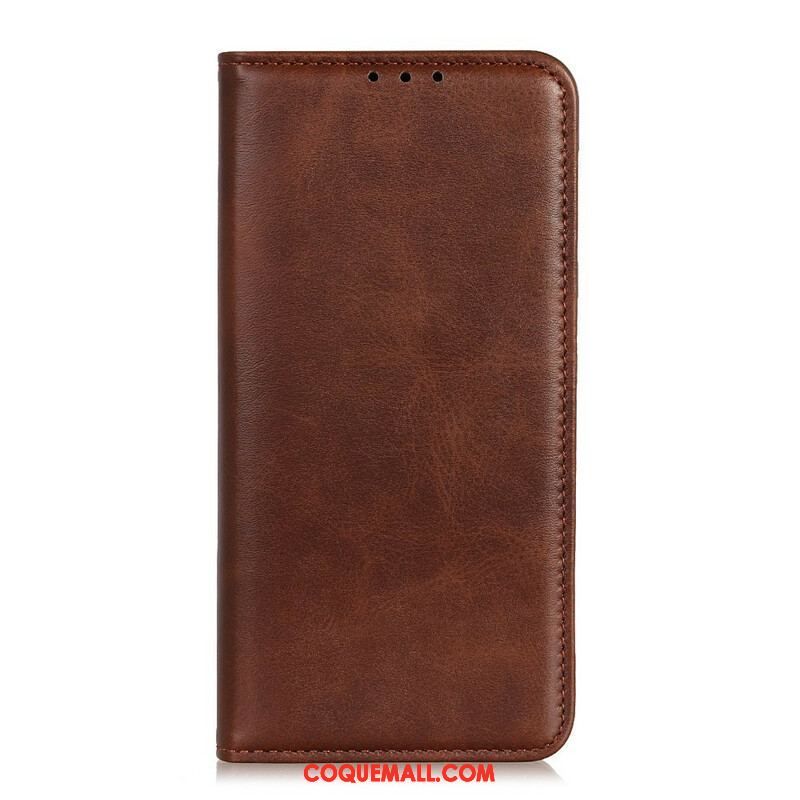 Flip Cover Samsung Galaxy A52 4G / A52 5G / A52s 5G Cuir Fendu Vintage