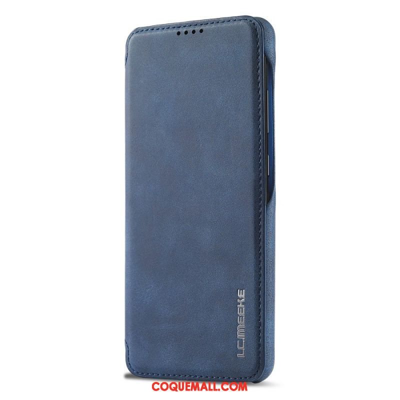 Flip Cover Samsung Galaxy A53 5G LC.IMEEKE Effet Cuir