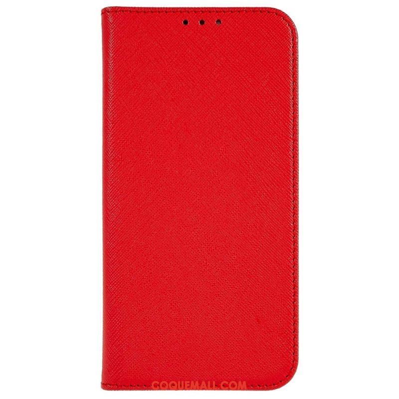 Flip Cover Samsung Galaxy A53 5G Simili Cuir Texturé