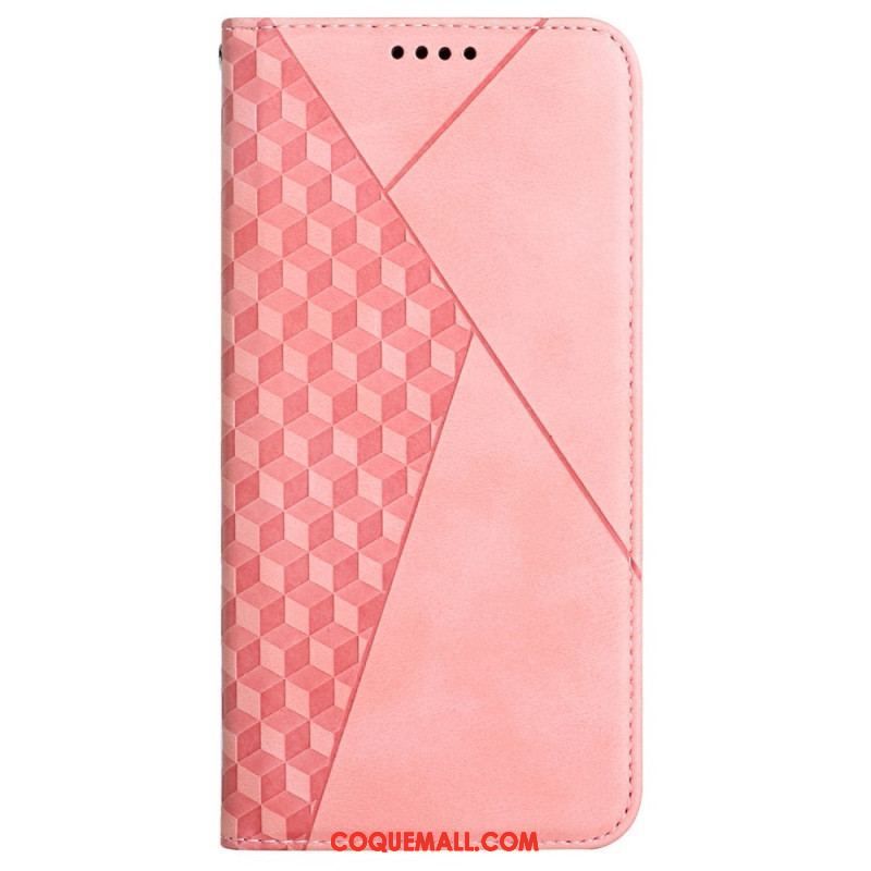 Flip Cover Samsung Galaxy A53 5G Style Cuir Motif 3D