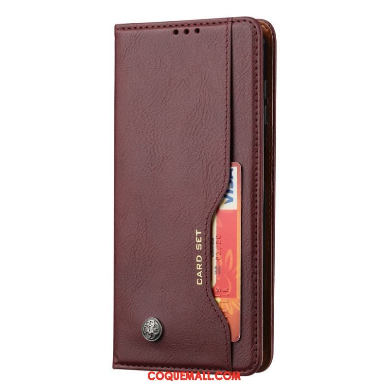 Flip Cover Samsung Galaxy A54 5G Simili Cuir Porte-Cartes