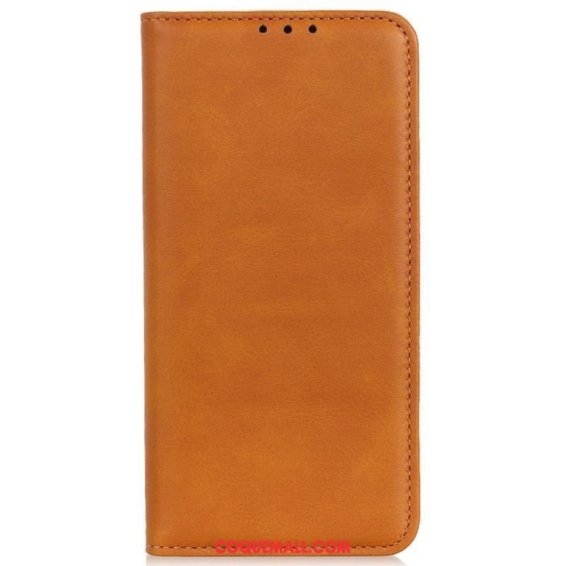 Flip Cover Samsung Galaxy M13 5G Cuir Fendu