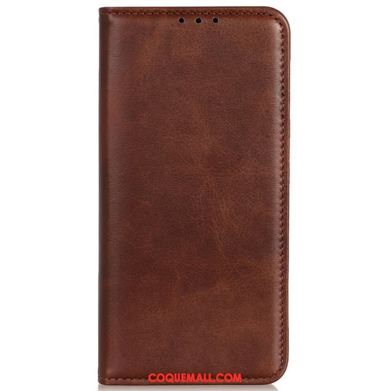 Flip Cover Samsung Galaxy M13 5G Cuir Fendu