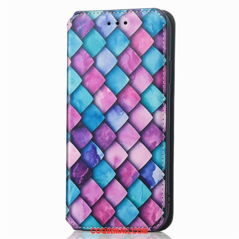 Flip Cover Samsung Galaxy M13 Design RFID Caseneo