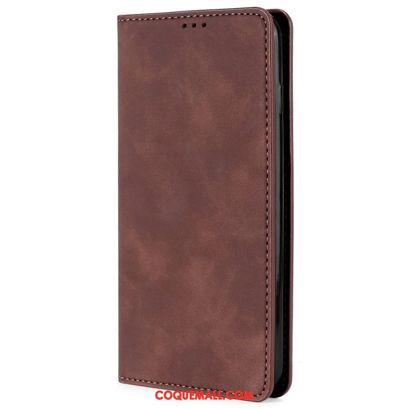 Flip Cover Samsung Galaxy M13 Douceur Classique