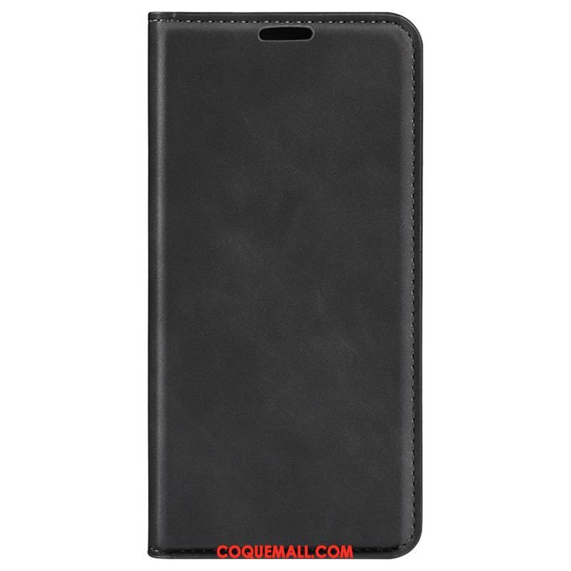 Flip Cover Samsung Galaxy M13 Effet Cuir