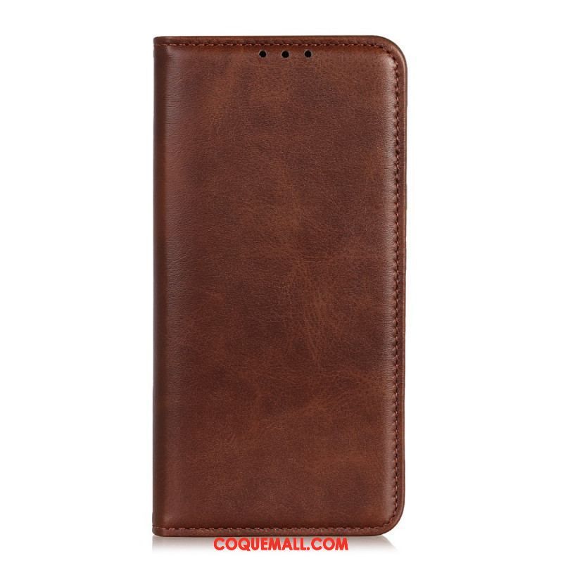 Flip Cover Samsung Galaxy M32 Cuir Fendu