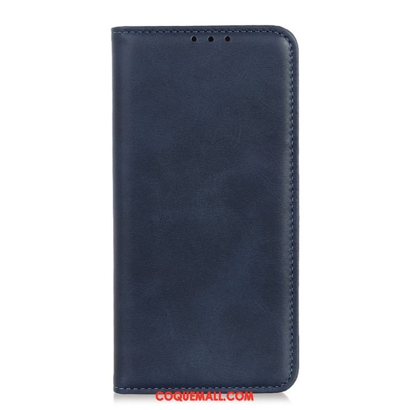 Flip Cover Samsung Galaxy M32 Cuir Fendu