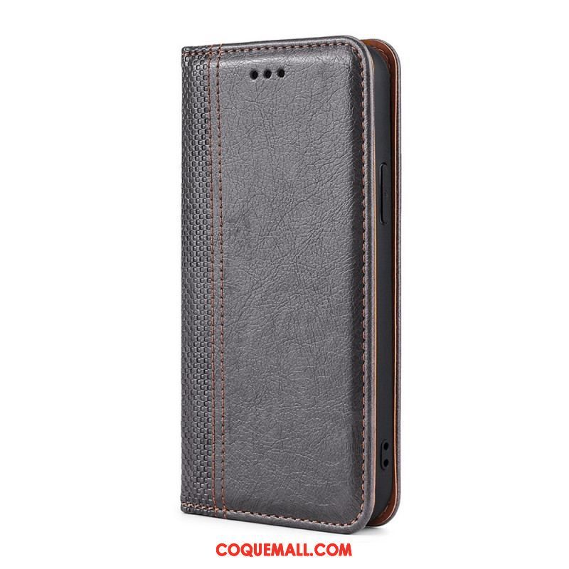 Flip Cover Samsung Galaxy M32 Style Cuir Vintage