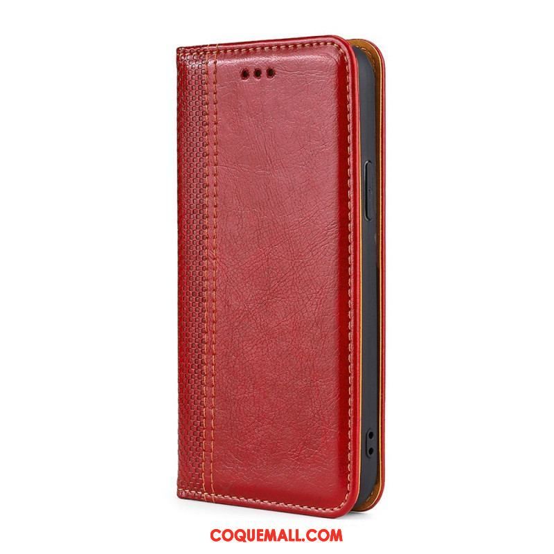 Flip Cover Samsung Galaxy M32 Style Cuir Vintage