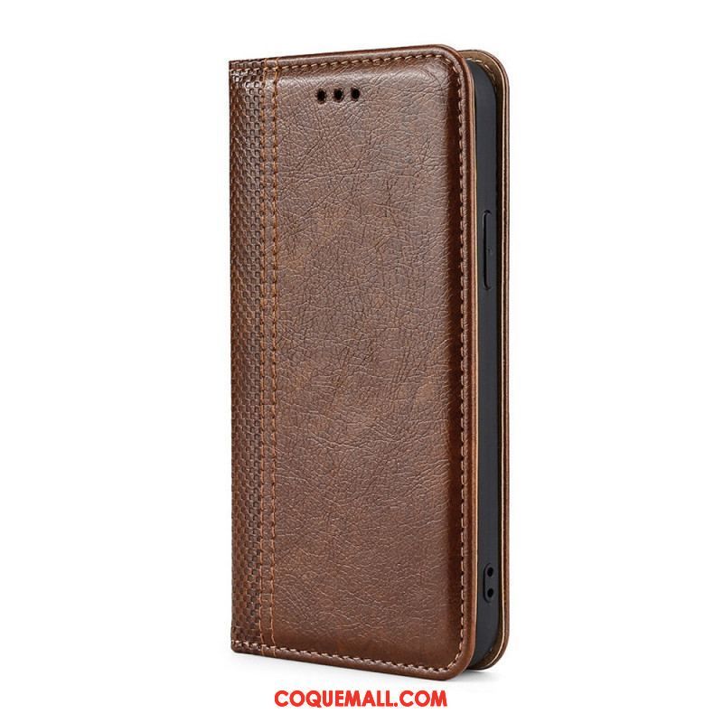 Flip Cover Samsung Galaxy M32 Style Cuir Vintage