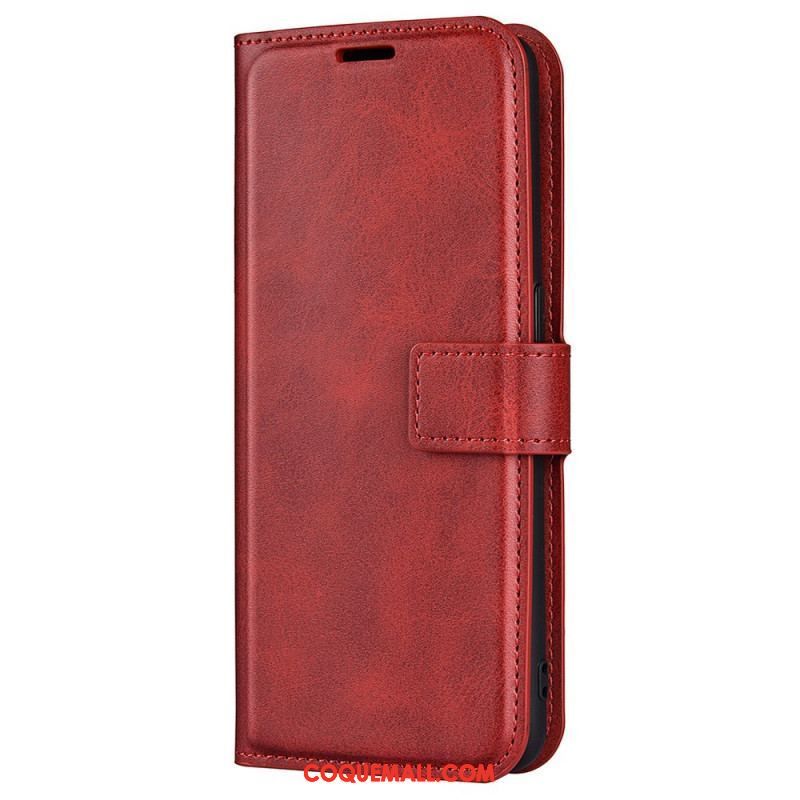 Flip Cover Samsung Galaxy M52 5G Cuir Élégant