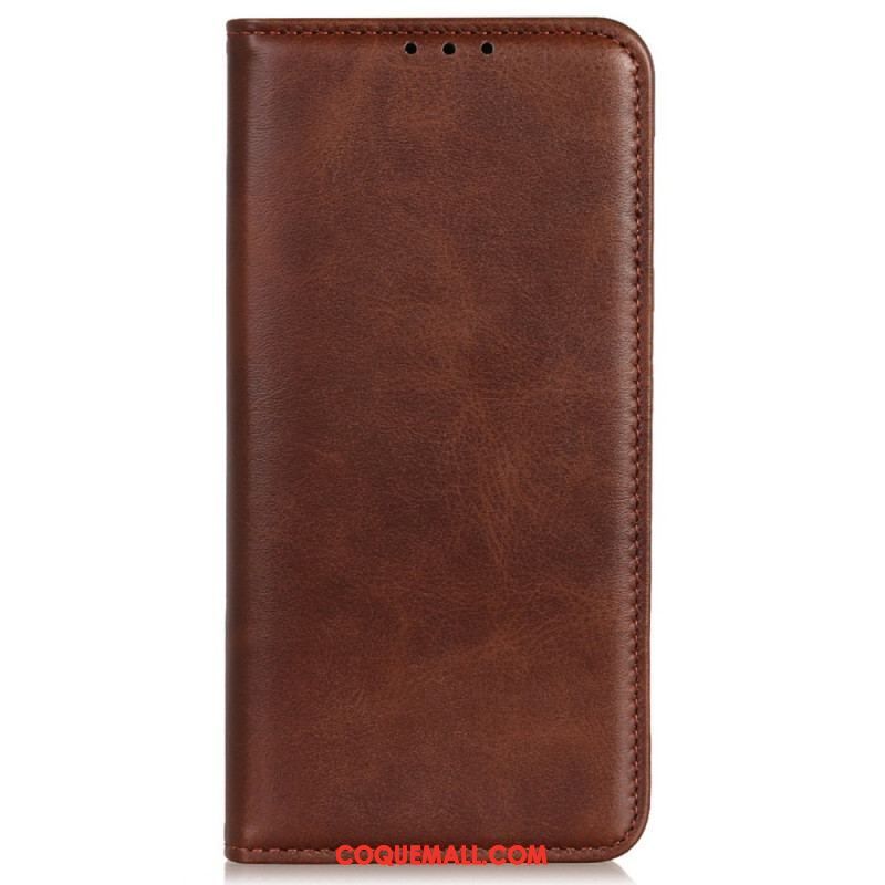 Flip Cover Samsung Galaxy M52 5G Cuir Élégant